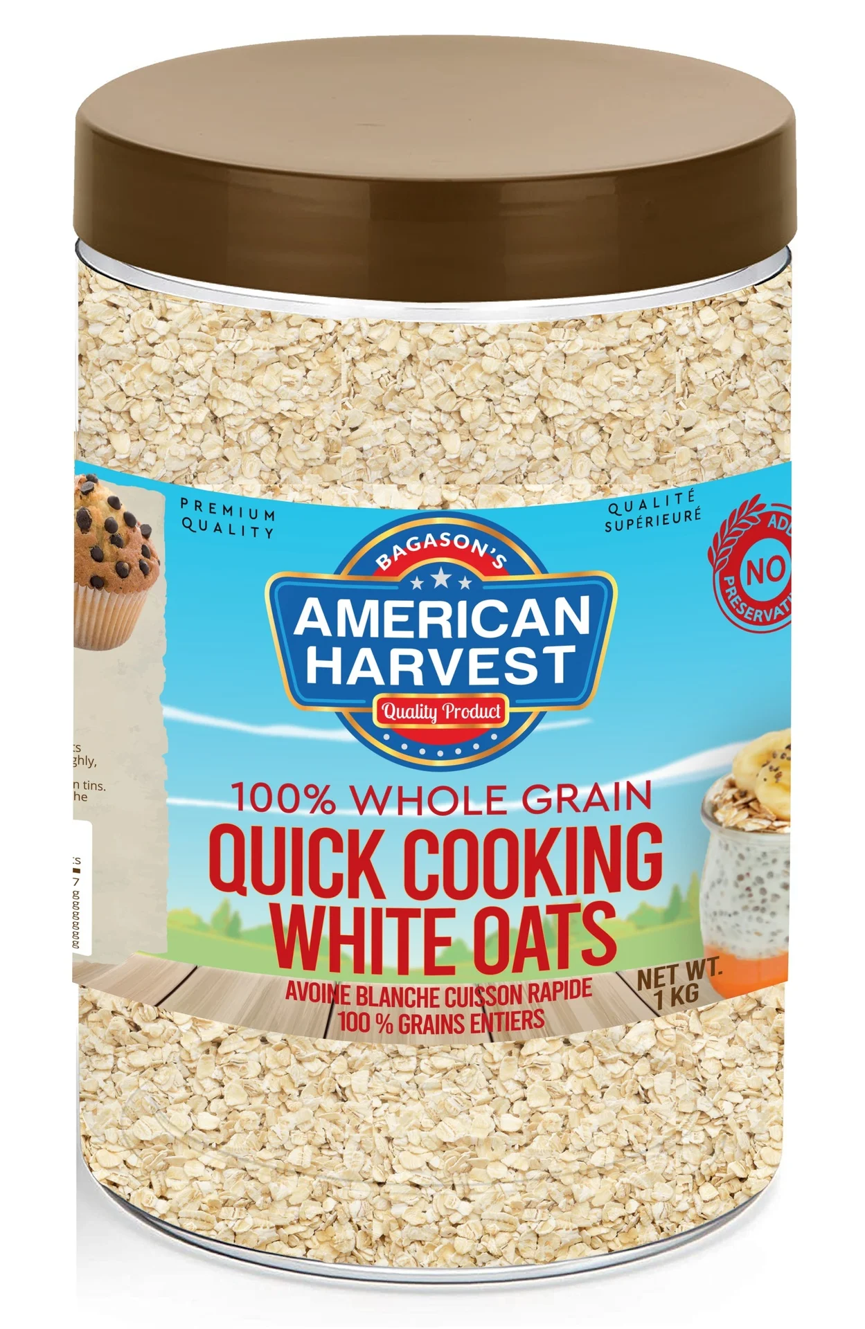American Harvest White Oats Original 900g | Gluten Free