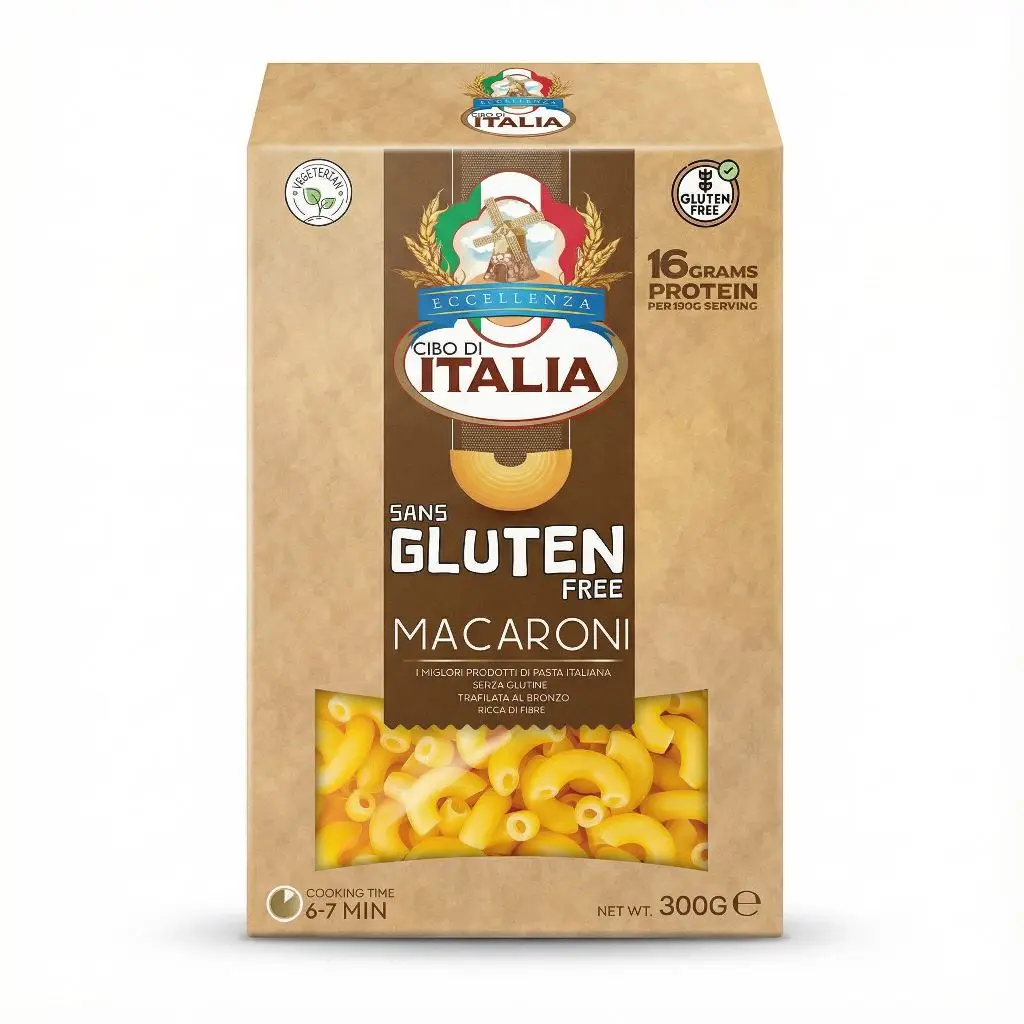 Cibo Di Italia Pasta Macaroni - Gluten Free 300g | Vegetarian