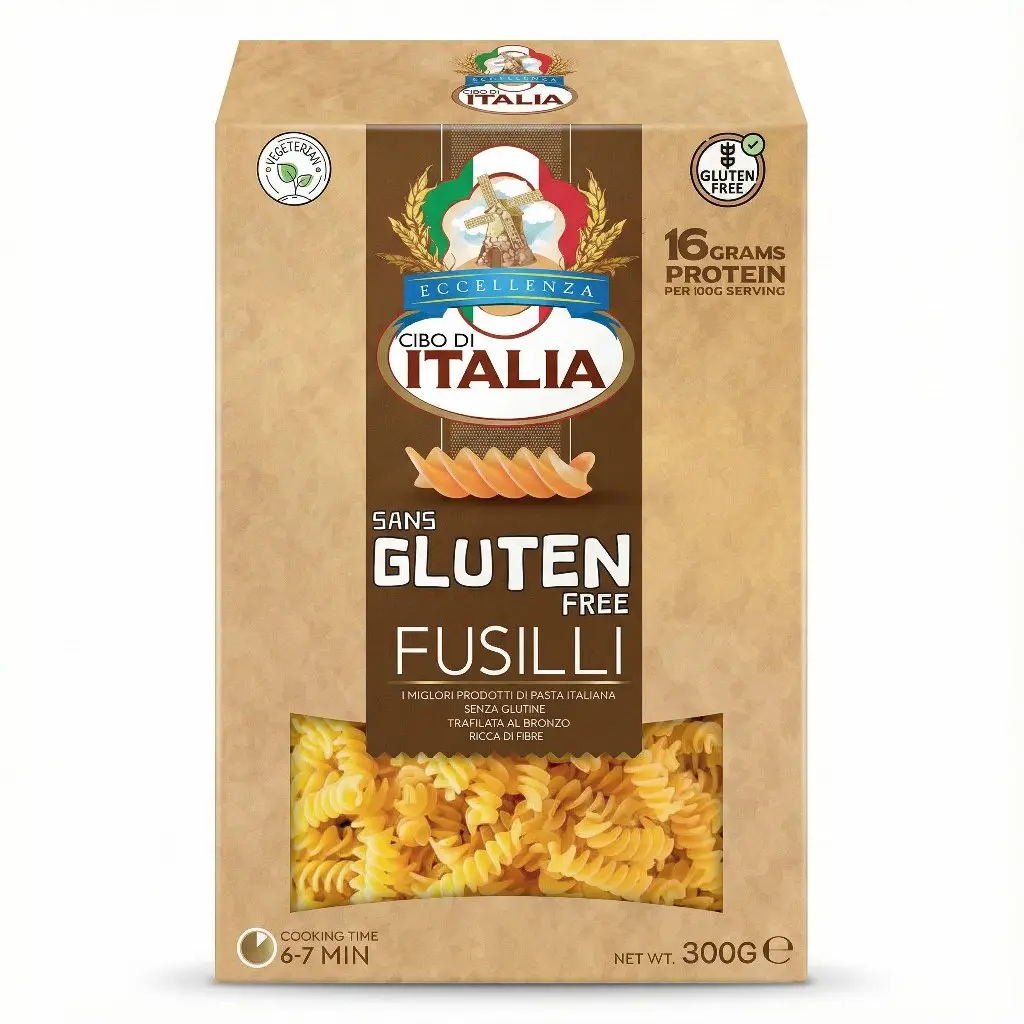 Cibo Di Italia Pasta Fusilli - Gluten Free 300g | Vegetarian