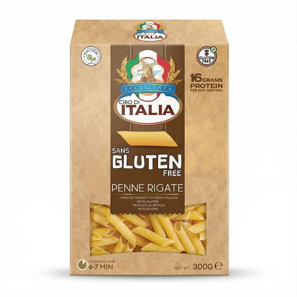 Cibo Di Italia Pasta Penne Rigate - Gluten Free 300g | Vegetarian
