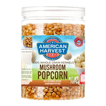 American Harvest Mushroom Popcorn Kernels - USA 700g JAR