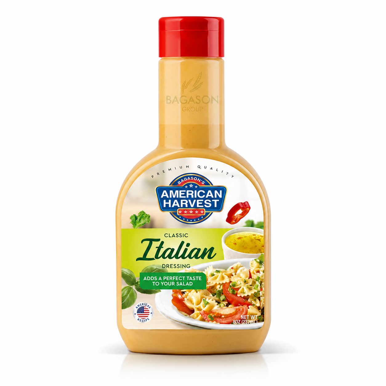 American Harvest Classic Italian Salad Dressing Sauce, 237ml (8oz.)