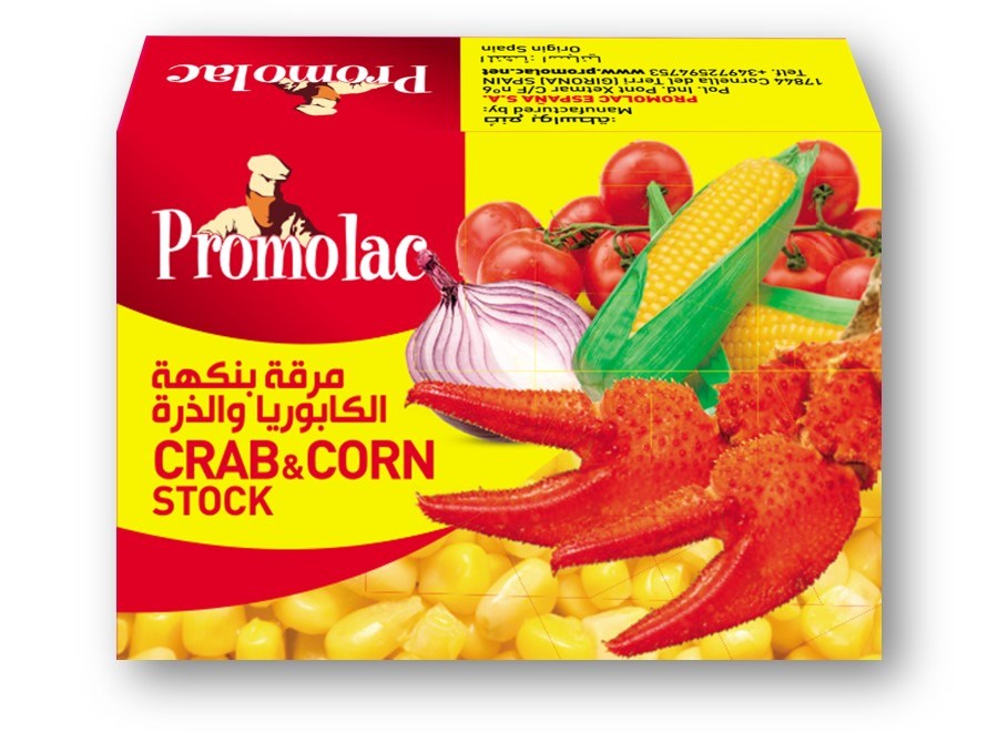 Promolac Crab And Corn Bouillon Stock Cubes, 20 gm