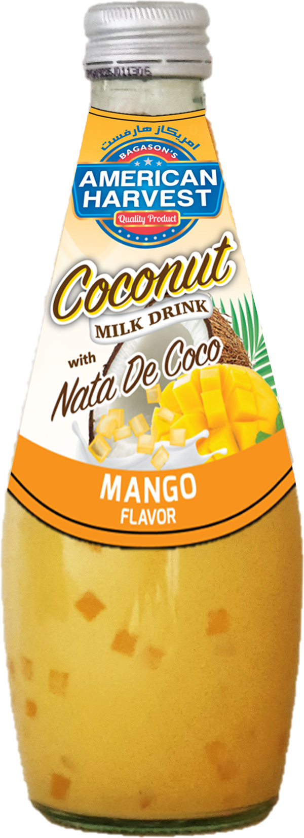 American Harvest Basil Seed Drink Mango 290Ml