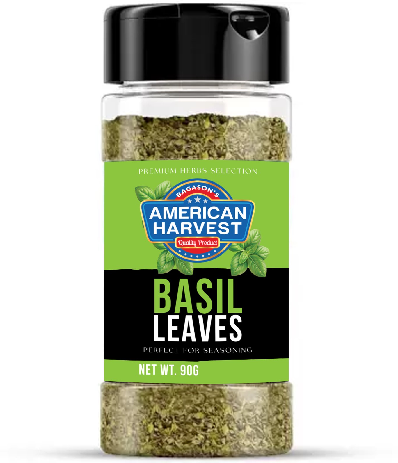 American Harvest Dried Basil Jar, 100 gm
