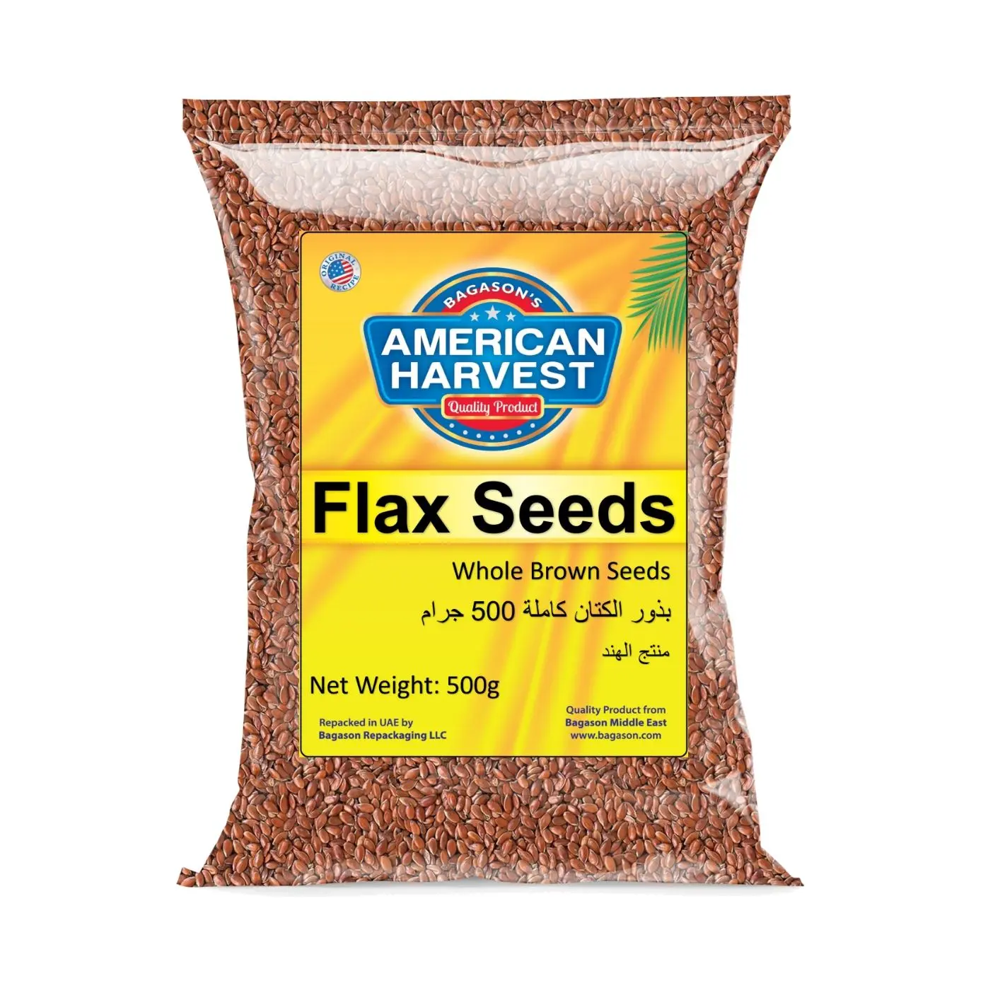 American Harvest Flax Seeds, 500 gm