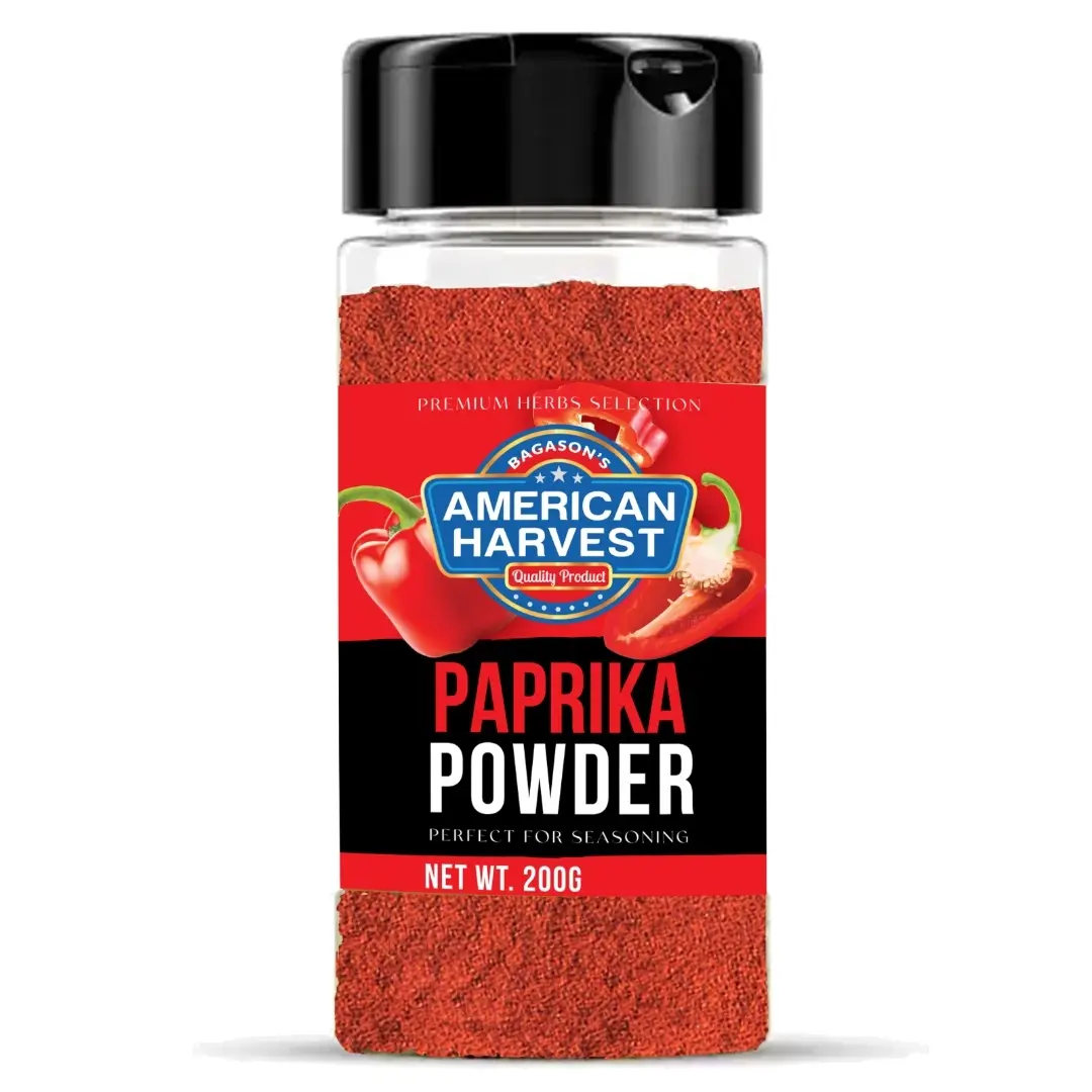 American Harvest Paprika Powder In Jar, 200 gm