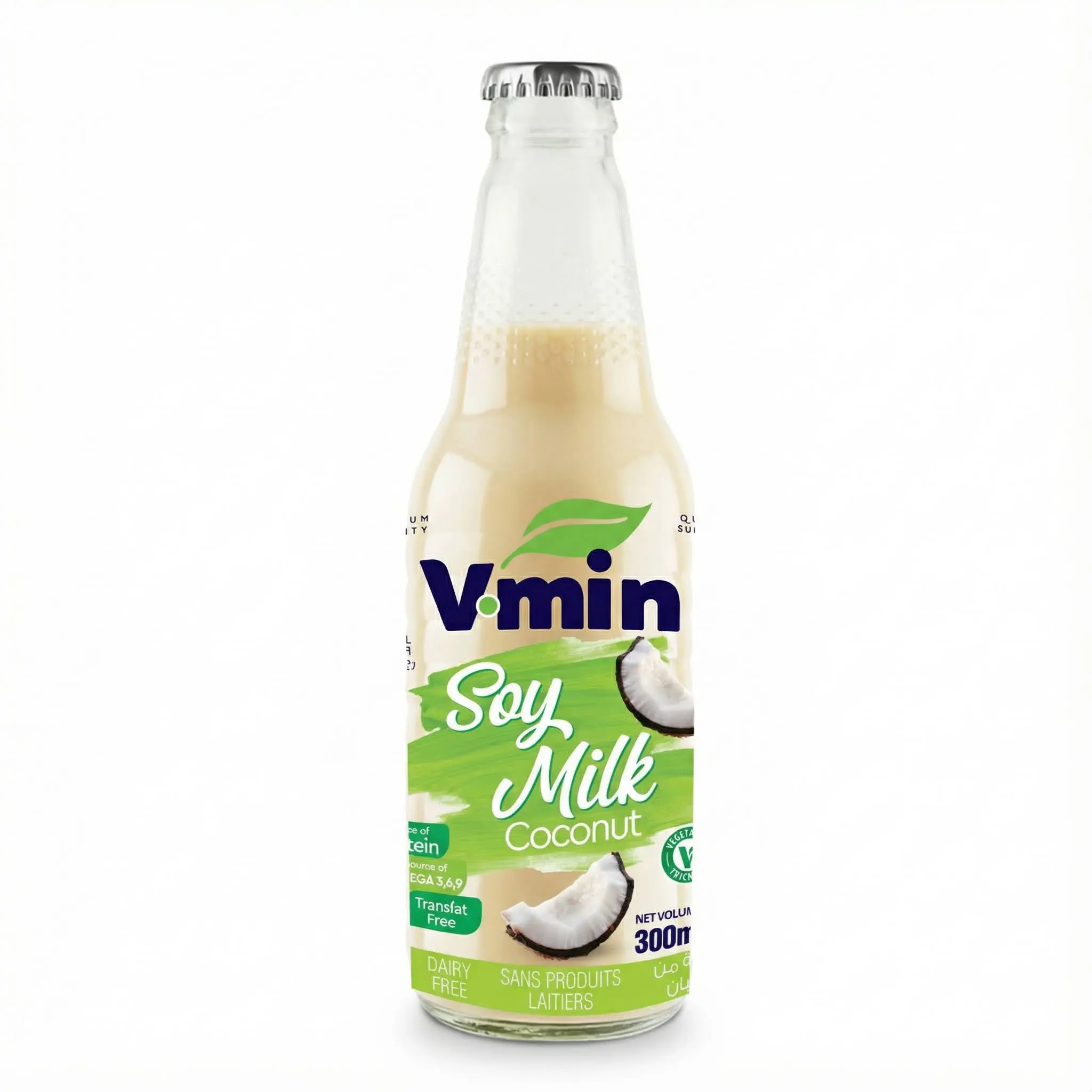 V-MIN SOY Milk Coconut flavor, 300 ml