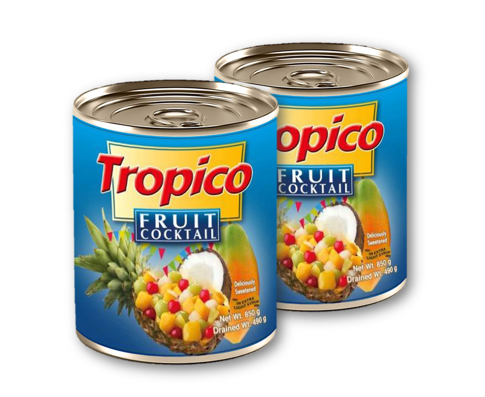 Tropico Fruit Cocktail, 2 x 850 gm