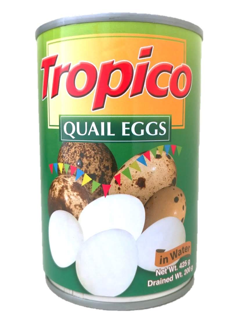 Tropico Quail Eggs In Can, 425 gm