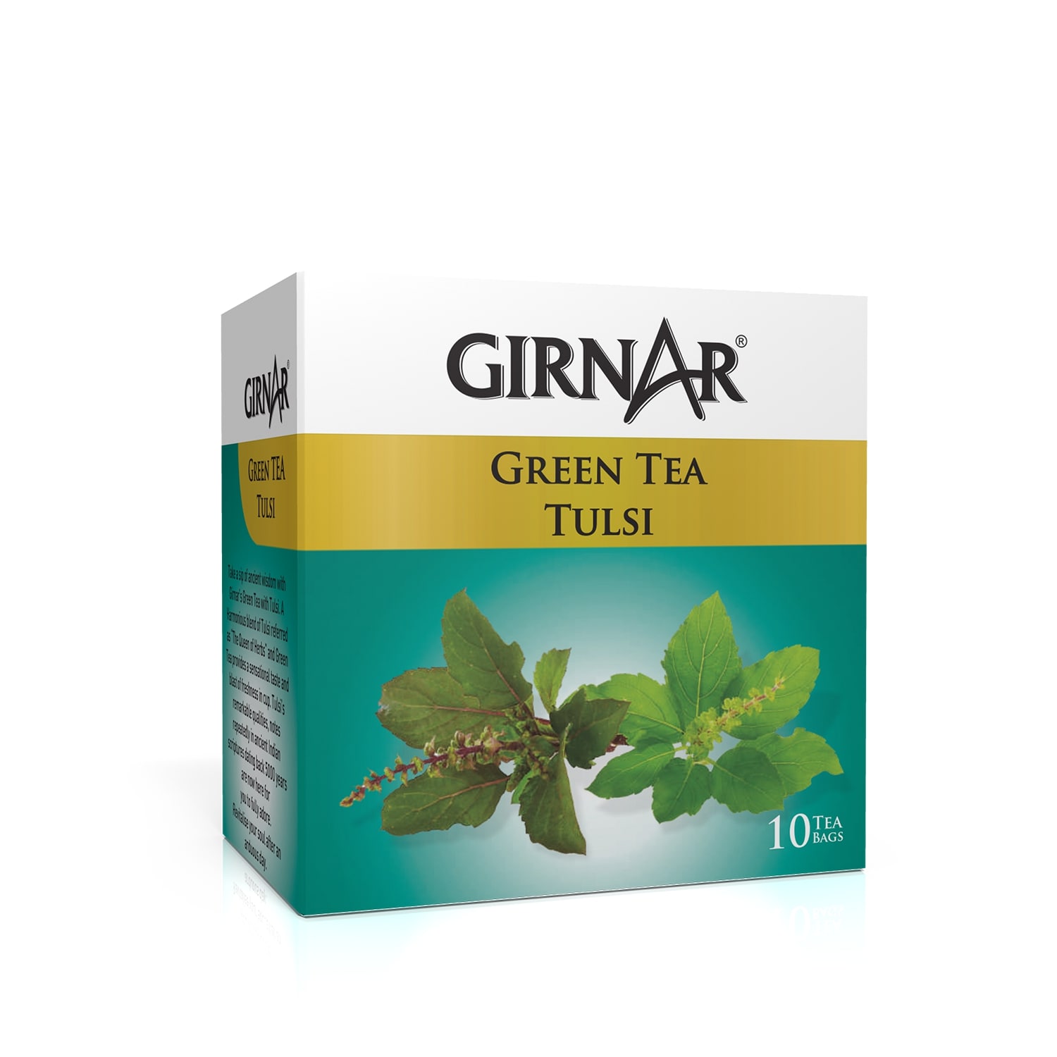 Girnar Green tea Tulsi(10 TeaBags) 12g