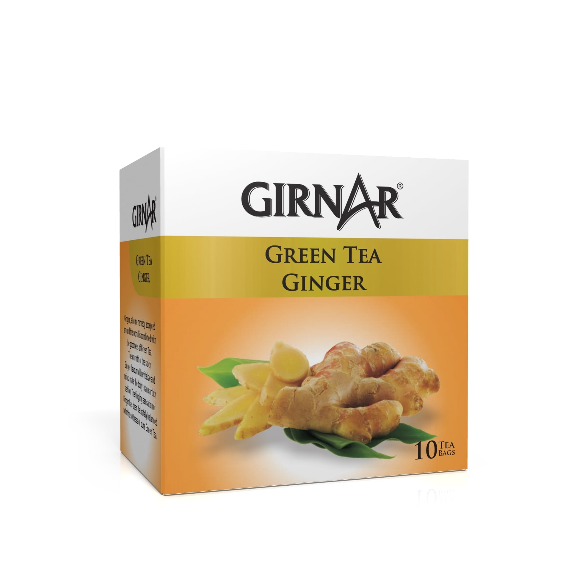 Girnar Green Tea Ginger(10 TeaBags) 12g