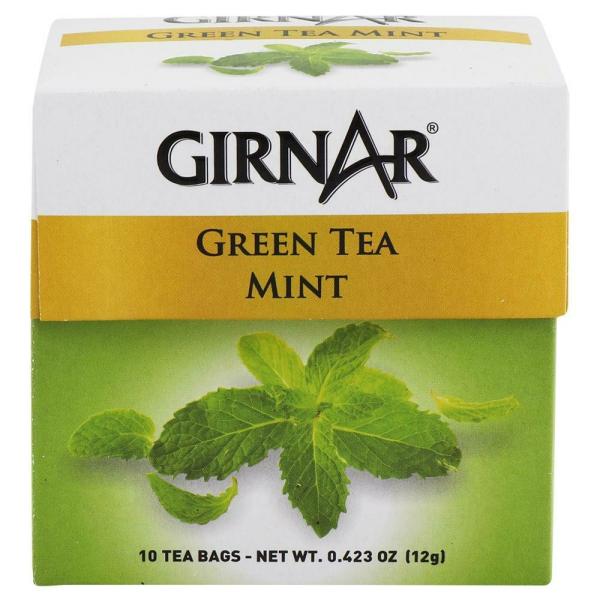 Girnar Green Tea Mint(10 TeaBags) 12g