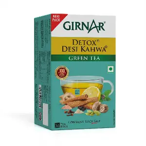 Girnar Detox Kahwa Green tea (36 TeaBags) 90g