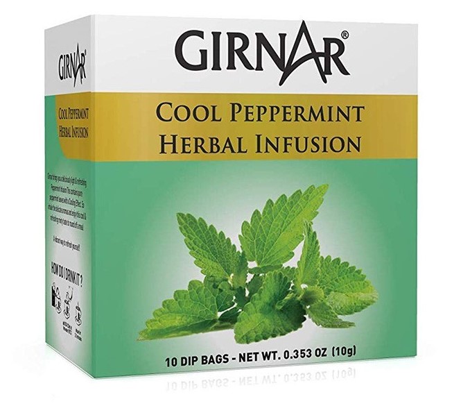 Girnar Cool Peppermint Herbal Infusion (10 TeaBags) 10g