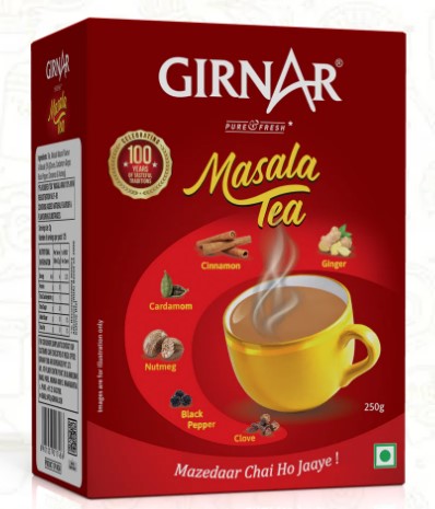 Girnar Royal Cup Masala Black Loose Tea 250 Gram