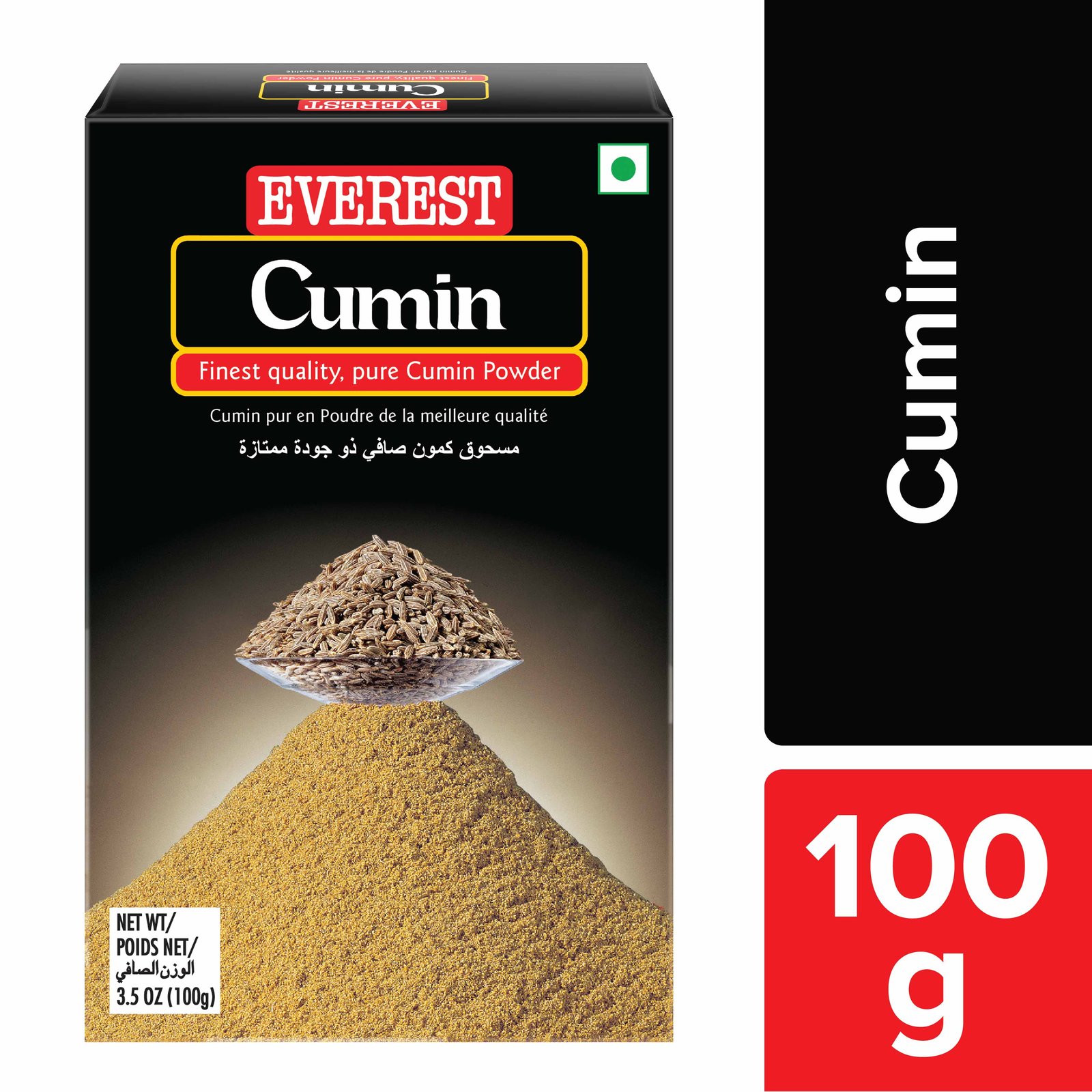 Everest Cumin Powder Pouch [Box] 100 gms