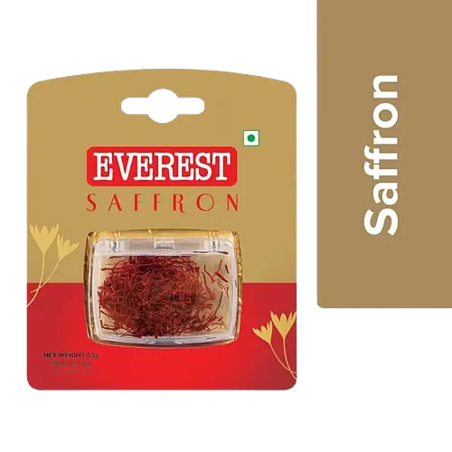 Everest Kashmiri Saffron Strands – Premium Grade, 0.5 g Jar