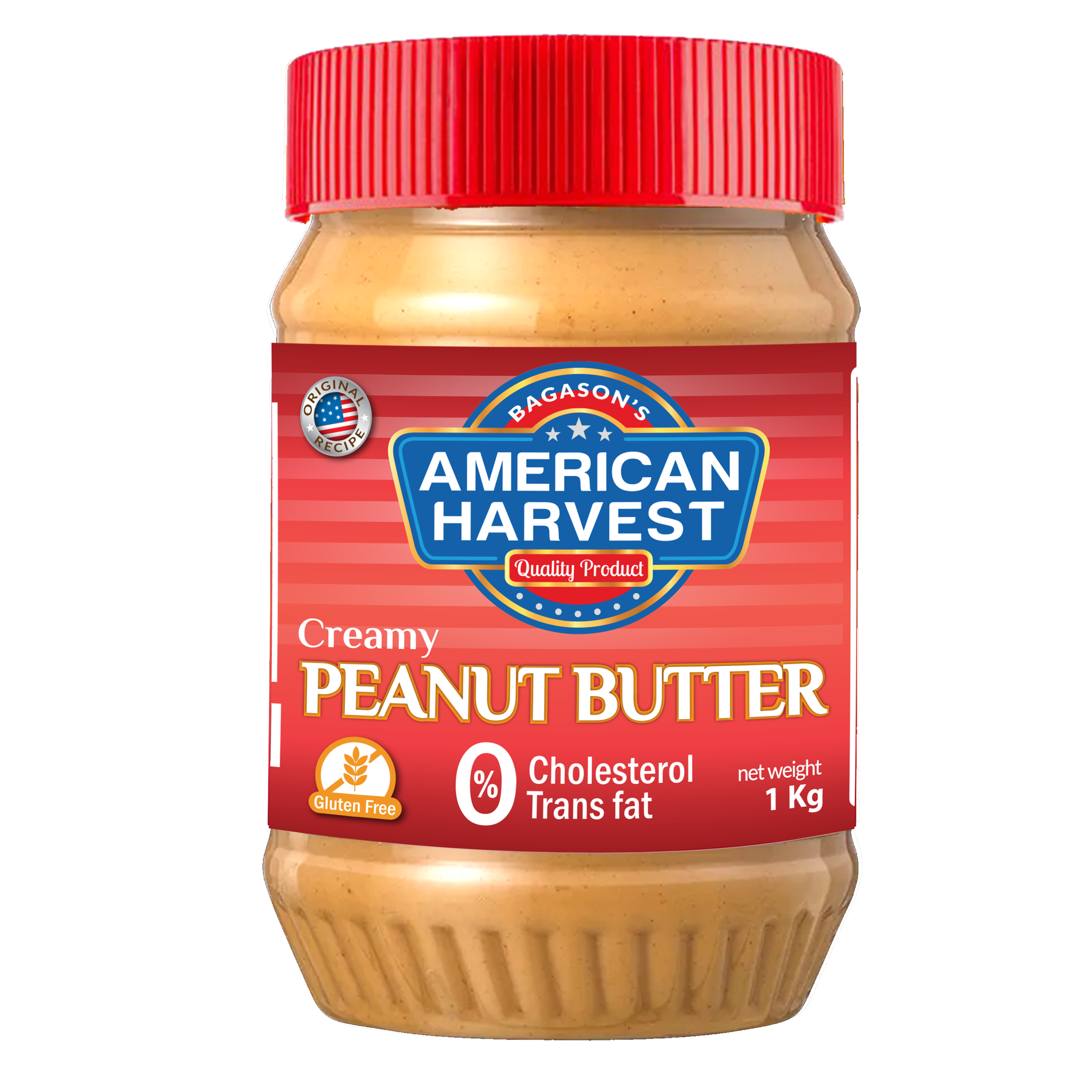 American Harvest Peanut Butter Creamy 1kg
