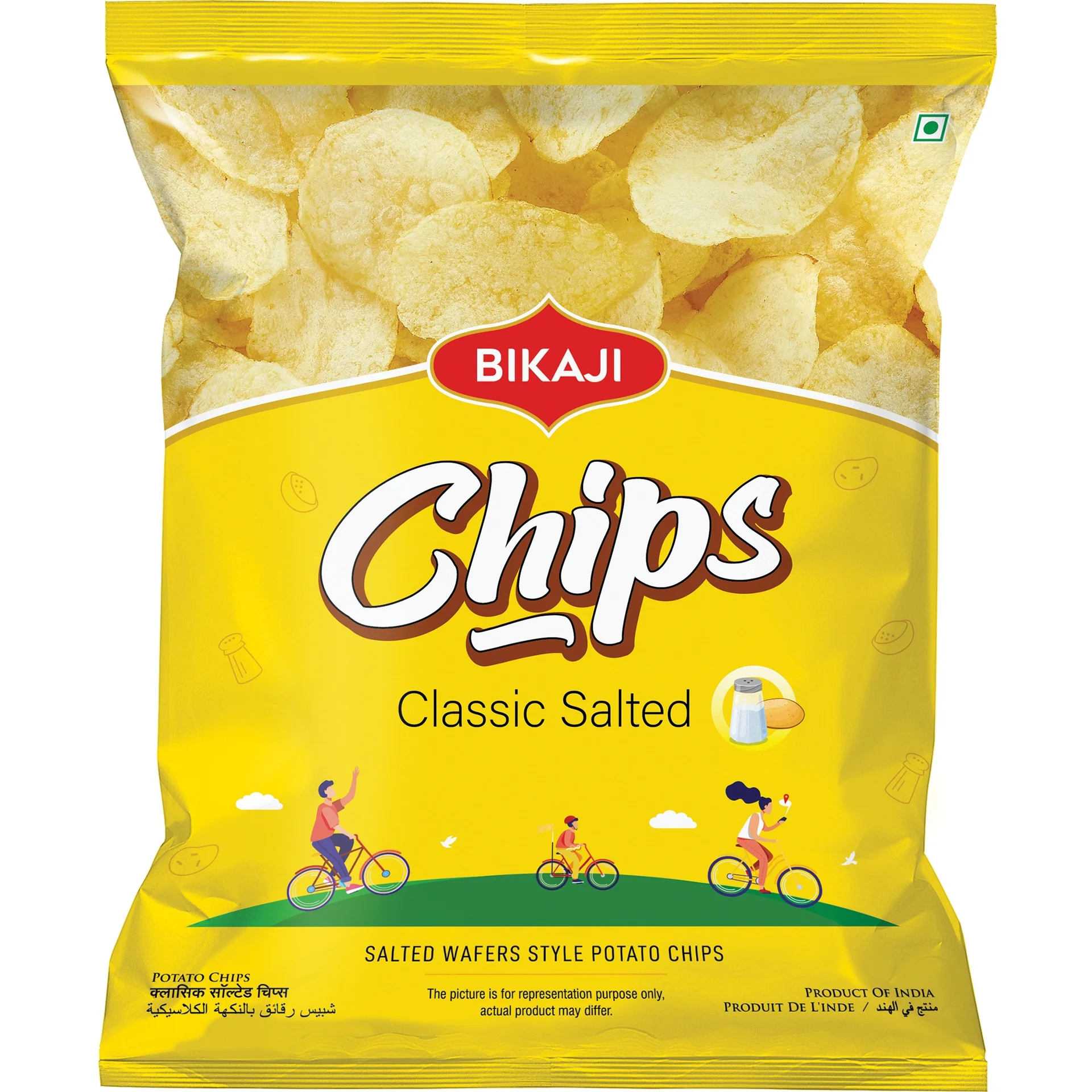 Bikaji Potato Chips Classic Salted 80G