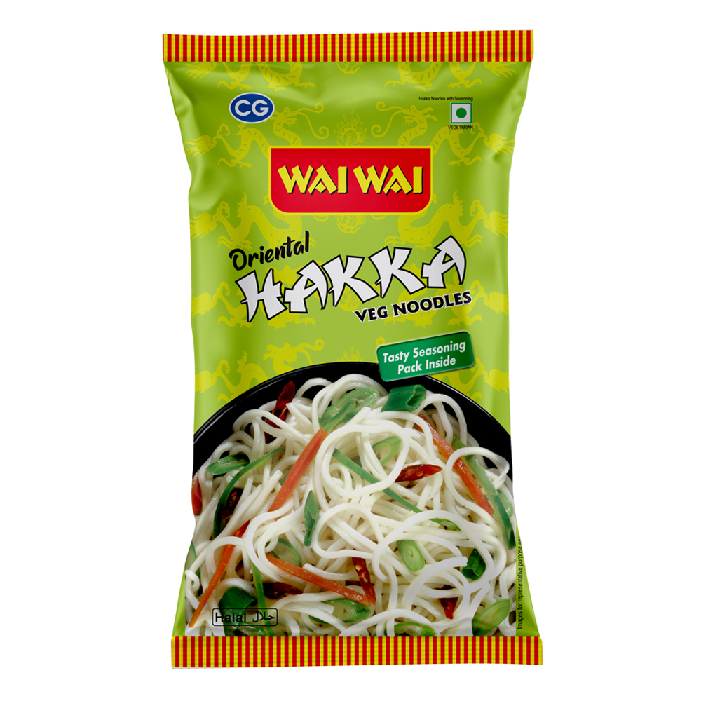 Wai Wai Hakka Noodles Veg 180g