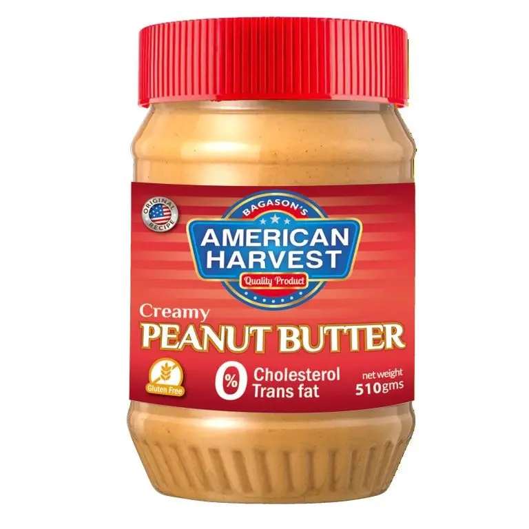 American Harvest Creamy Peanut Butter, 510 gm