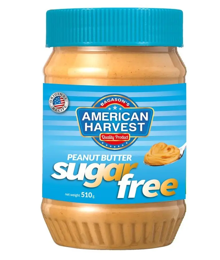 American Harvest Peanut Butter Creamy Sugar Free Fructose Sweetened, 510gm