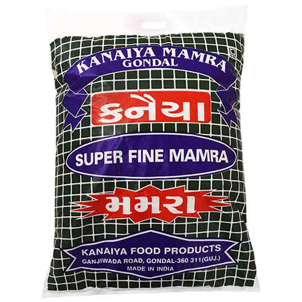 Kanaiya Mamra Puffed Rice 500g Pouch