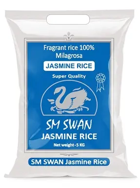 SM Swan White Jasmine Rice, 5 Kg